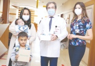 Annelere süt arttırıcı gıda paketi hediye edildi