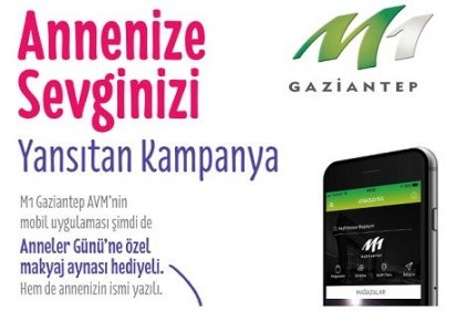 Annelerin isimlerinin yazılı olduğu aynalar hediye edilecek