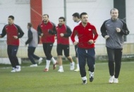Antalya maçının hazırlıkları sürüyor