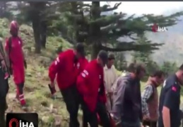 Antalya'da 12 saatlik nefes kesen çoban kurtarma operasyonu