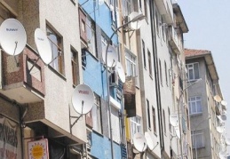Antenler balkonlardan kalkacak