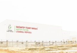 Antep Fıstığı lisanslı depoda ilk ürün alımı gerçekleştirildi