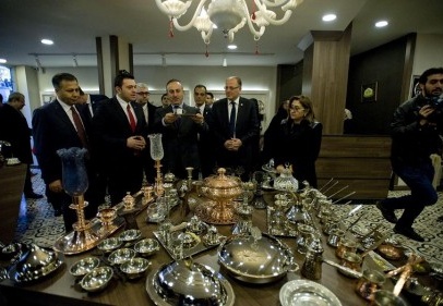 Antep Sepeti, Çavuşoğlu ve Şimşek’i ağırladı