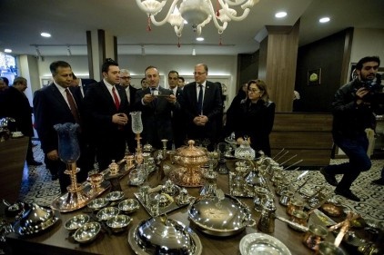 Antep Sepeti, Çavuşoğlu ve Şimşek&#8217;i ağırladı