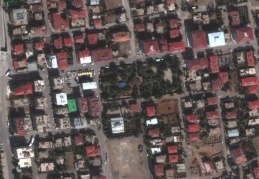 Antep'teki yıkımın 'öncesi-sonrası' uydudan görüntülendi