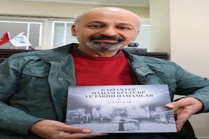 Antep&#039;in hamamları kitap oldu 