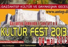Antepliler, Frankfurt’ta buluşacak