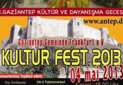 Antepliler, Frankfurt’ta buluşacak