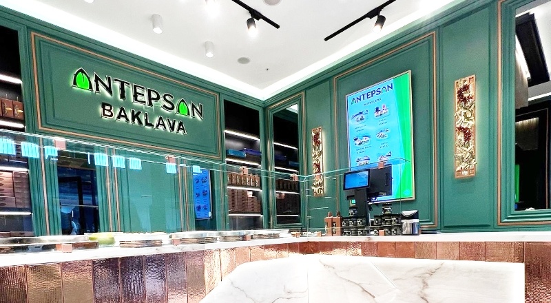 Antepsan baklava, İstanbul Galataport’ta