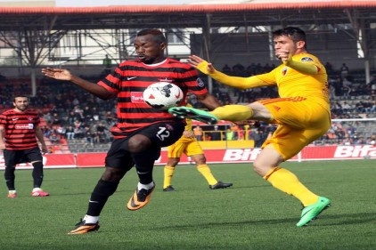 Antepspor kendi sahasında Kayserispor&#8217;u 2-1 yendi 