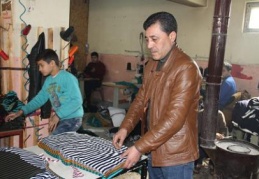 Antep’te 120 tane Suriyeli terzi var Suriyeli terziler Oda kurdu