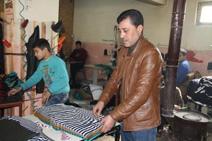 Antep&#8217;te 120 tane Suriyeli terzi var Suriyeli terziler Oda kurdu