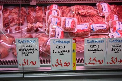 Antep&#8217;te en pahalı eti kasaplar satıyor 