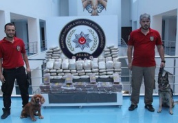 Antep’ten giden109 kilo eroin ele geçirildi 