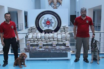 Antep&#8217;ten giden109 kilo eroin ele geçirildi 