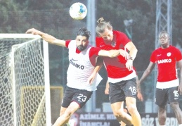 Antrenman, çift kale maçla son buldu
