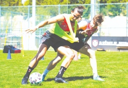 Antrenman, güç ve kuvvet çalışmalarıyla başladı