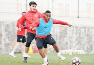 Antrenman, taktik ağırlıklı çift kale maçla son buldu