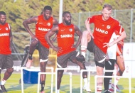 Antrenmana Alexandru Maxim dışında tüm futbolcular katıldı