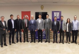 Apa ve yönetiminden Makina Mühendisleri Odasına ziyaret
