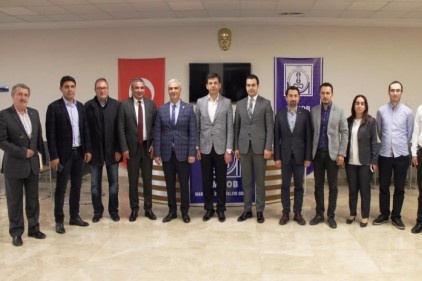 Apa ve yönetiminden Makina Mühendisleri Odasına ziyaret