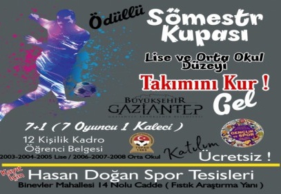 “Ara Tatil Kupası” düzenlenecek