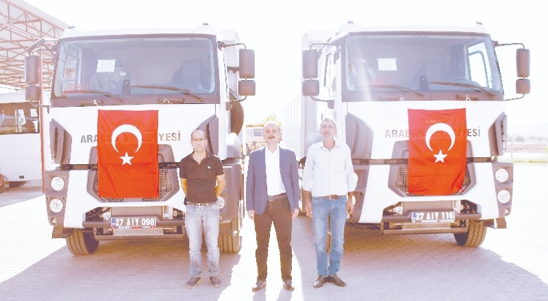 Araban Belediyesi'nin araç filosu genişliyor