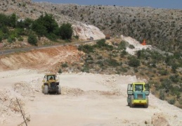 Araban-Besni duble yol çalışması sürüyor