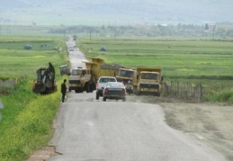 Araban-Fıstıklıdağ arasındaki yol genişletiliyor