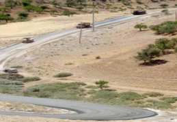 Araban-Fıstıklıdağ Grup yolu tamamlanmak üzere