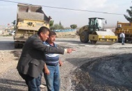 Araban-Karacaören yolunda asfalt çalışmalarına başlandı