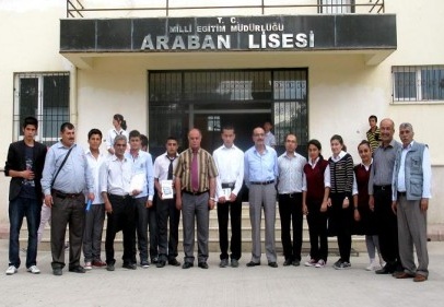 Araban Lisesi bilgi yarışmasında üçüncü oldu