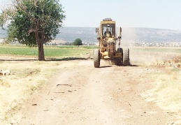 Araban’da arazi yolları yapılıyor