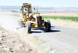 Araban’da arazi yolları yapılıyor