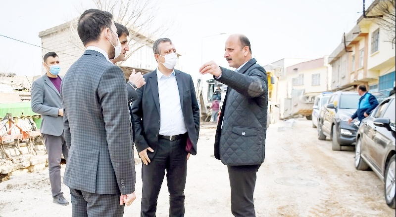 Araban’da doğalgaz çalışmaları sürüyor