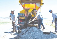 Araban’da kırsal mahallelerde onarım çalışması yapılıyor