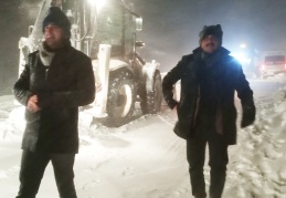 Araban’da mahsur kalanlar kurtarıldı