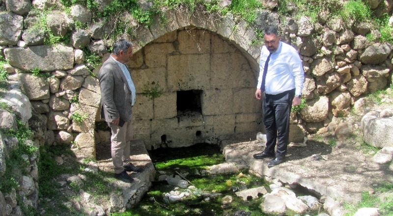 Araban'daki tarihi çeşmeler restore edilecek