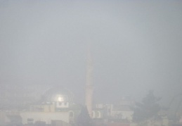 Araban’ı sis bastı