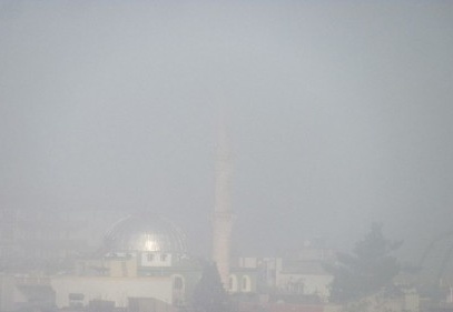 Araban’ı sis bastı