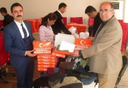 Arabanlı 500 ev hanımı Mehmetçik için örgü yaptı 