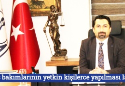 Araç bakımlarının yetkin kişilerce yapılması lazım