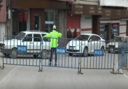Araç trafiği tamam, vatandaşa devam!!!