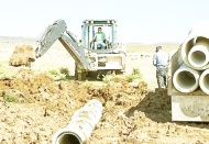 Arazi yollarındaki çalışmalar sürüyor