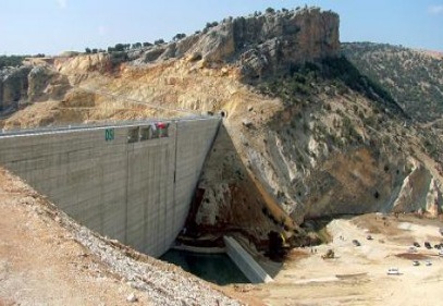 Ardıl barajında su tutumuna başlandı