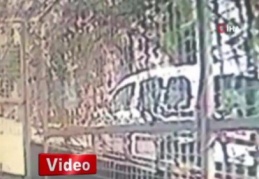 Arkadaşlarının bulunduğu evi yakan zanlı, böyle kaçtı