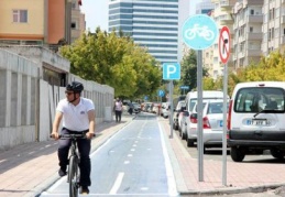 Artık Gaziantep’te de bisiklet yolu var