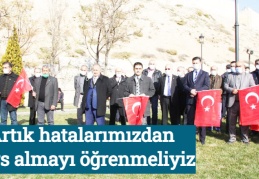 Artık hatalarımızdan ders almayı öğrenmeliyiz