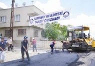 Asfalt çalışmaları devam ediyor