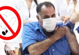 Aşı sonrası antikor oluşumuna karşı ilk engel sigara